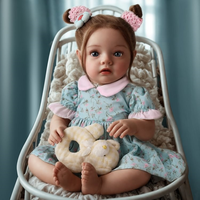 Poupée Bébé Reborn en Silicone Babeside Daisy 50cm, Réaliste