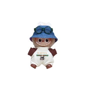 Fourth Generation Mini L Bubu Doll Clothes Onesie 10cm Vinyl Keychain Blind <b>Box</b> Outfit Unisex Youth Fashion - Product Image 5
