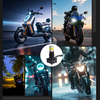 Wholesale Small Size Auto Made Motorcycle Lighting System Moto Lamp LED Motorcycle Headlight