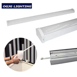 3000K 4000K 5000K 6000K Tangga Perlengkapan Pencahayaan Komersial Batten 4FT 20W 30W 40W Lampu Led Linear