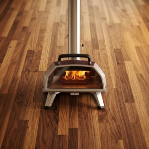 Jardín patio trasero parrilla cocina Pizza <span class=keywords><strong>estufa</strong></span> al aire libre Gas Pizza horno con piedra giratoria - Product Image 6