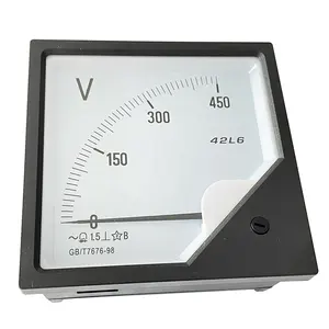 42L6 Analog voltmetre gerilim metre