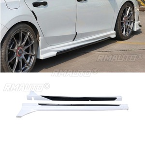 <b>Car</b> Side Skirt Lip Spoiler Extension Splitter <b>Diffuser</b> Guard Apron For Honda Sedan Civic 11th Gen Body Kit <b>Car</b> Accessories - Product Image 2