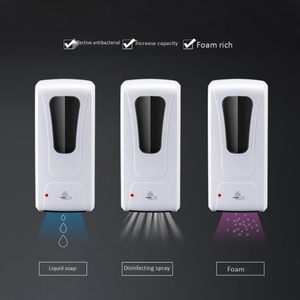 Dispensador de Desinfectante de Manos con Sensor de Nivel de Líquido, Diseño sin Contacto, Dispensador de Jabón Automático, Dispensador de Jabón Automático Espumoso Blanco - Product Image 6