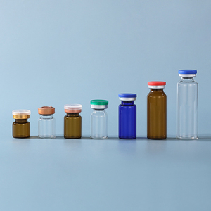 Flacon de peptides professionnel en plastique transparent ambré, durable, écologique, stérile, avec bouchon officinal personnalisé - Product Image 4