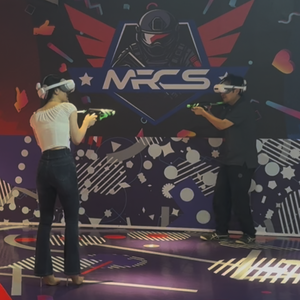 Крытая игровая площадка Vr Arena MR/VR система стрельбы VR AR многопользовательская игровая машина с быстрым реагированием на голову FPS - Product Image 3