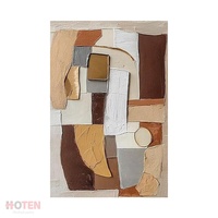 Peinture à l'huile abstraite peinte à la main sur toile, décoration murale artisanale pour salon et hôtel, personnalisable pour le dropshipping