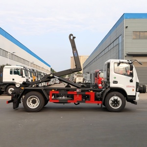 Camión de Basura Dongfeng con Brazo de Gancho 4x2, Camión de Basura con Elevación por Gancho de 6 Toneladas - Product Image 4