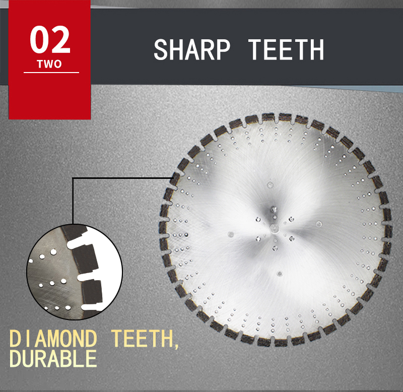 Manufacturer Professional 16INCH Sintered Stone Blade Cutting Tools Spare Parts Marble Granite Steel Sharp Diamond Saw Blade