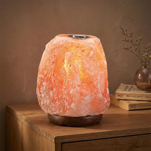 Wholesale Himalayan Natural Rock Essential Oil Aroma Salt Diffuser Lamp with USB Waterless for Household Home Decor & Gifts - Product Image 1
