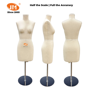 Maniquí de Costura JUNMEI Europeo para Mujer, Medio Cuerpo, de Fibra de Vidrio, con Pinzas, para Estudio de Sastrería, Escuela, Hecho a Mano - Product Image 3