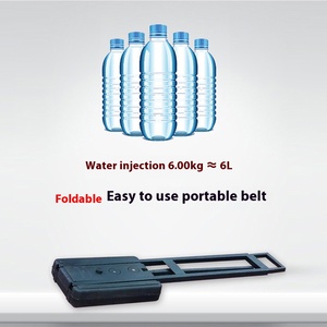 Perlengkapan Pesta Perayaan Diskon Besar, Tiang Poster Papan KT Lipat Portabel dengan Tinggi yang Dapat Disesuaikan - Product Image 3