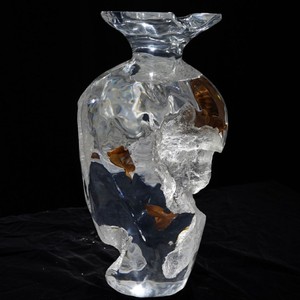 แจกันอะคริลิคทรงแอมโฟราใส ประดับใบไม้ ตกแต่งผนังสไตล์ร่วมสมัย - Product Image 2