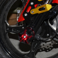 Slider Garpu Depan Sepeda Motor 15mm CNC Aluminium Alloy Pelindung Benturan Sepasang 2 Buah untuk Aksesoris Skuter Moped Sepeda Listrik