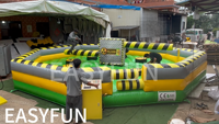 Jeux de saut interactifs Wipeout populaires à haute capacité de charge avec barres en mousse EPE pour la location d'événements