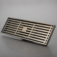 JOYHOO-Drain de douche Offre Spéciale, long canal linéaire, pour salle de bain, anti-odeur, laiton, moderne, 3 ans, 100 pièces
