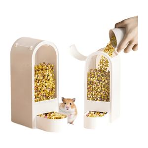 Anti-Flip-<span class=keywords><strong>Hamster</strong></span>-Feeder-Set mit großer Kapazität Golden Retriever Feeding Basin Automatische <span class=keywords><strong>Hamster</strong></span> Feeder Waterer <span class=keywords><strong>Pet</strong></span> Supplies - Product Image 1