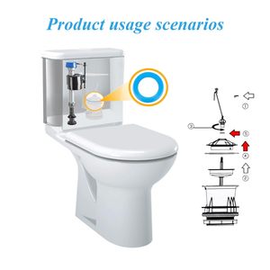 Joint d'étanchéité pour robinet de chasse d'eau, joint torique en silicone amélioré, compatible avec American Standard 7301111-0070A, convient à Champion 4 - Product Image 2