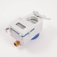 Factory Price IP68 DN15 Domestic Brass Horizontal Prepaid IC Card Smart Water Meter