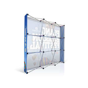 Banner retrattile personalizzato oggetto promozionale stampa sportiva portatile pieghevole Banner Pop Up orizzontali per la pubblicità - Product Image 6