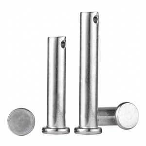 Pasador de Acero Inoxidable 304 <span class=keywords><strong>DIN</strong></span> <span class=keywords><strong>11024</strong></span> / ISO 2341 con Orificio, Pasador de Cabeza Plana M3-M20 - Product Image 3