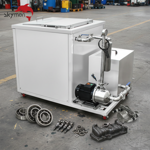 منظف أجزاء المحرك بالموجات فوق الصوتية سكايمن ODM 135L، معدات تنظيف بالموجات فوق الصوتية 360G مع فلتر لمشعب السحب - Product Image 1