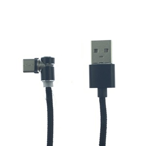 Conveniente juego de brillante <span class=keywords><strong>luz</strong></span> <span class=keywords><strong>Led</strong></span> en forma de L de ángulo recto de 360 grados <span class=keywords><strong>USB</strong></span> 3 en 1 Cable magnético - Product Image 6