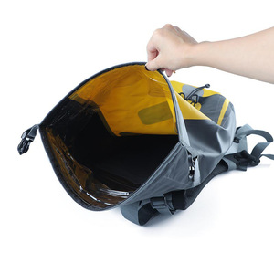 20L Outdoor PVC Dry <b>Waterproof</b> Storage Bag Camping Swimming Surfing Beach Travel Heavy Duty Dry Sack Pack <b>Roll</b> <b>Top</b> <b>Backpack</b> - Product Image 5