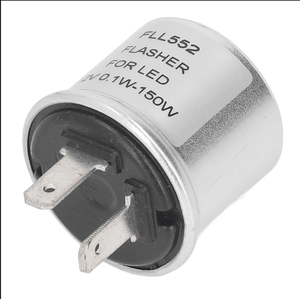 New 2 pin <span class=keywords><strong>LED</strong></span> <span class=keywords><strong>flasher</strong></span> <span class=keywords><strong>Relay</strong></span> công suất thấp lần lượt tín hiệu ánh sáng <span class=keywords><strong>flasher</strong></span> cho ô tô thiết yếu tự động Rơ Le - Product Image 1