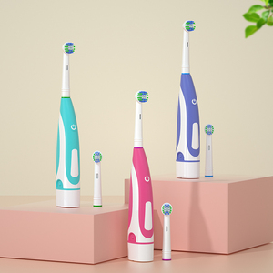 <span class=keywords><strong>Brosse</strong></span> à dents électrique rotative au meilleur <span class=keywords><strong>prix</strong></span> pour adultes avec minuteur intelligent de 2 minutes, étanche, poils souples, compatible avec <span class=keywords><strong>Oral</strong></span>-<span class=keywords><strong>B</strong></span> - Product Image 2