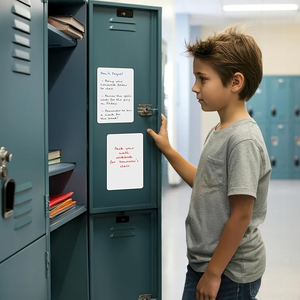 Pizarra Magnética Adhesiva de <span class=keywords><strong>Vinilo</strong></span>, Borrado en Seco, Flexible, para Refrigerador, Hoja de Pizarra Blanca, Bloc de Notas, Oficina, Casillero, Cocina - Product Image 6