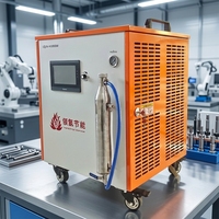 Machine à souder les barres omnibus en cuivre pour transformateurs, soudeuse HHO à usage industriel continu pour le brasage de fils émaillés de moteurs et de tubes en cuivre CVC
