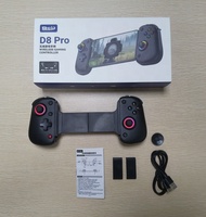 Control Inalámbrico D8pro, Joystick para Teléfono, Empuñadura Extensible, para Juegos Móviles en Android, IOS y PC