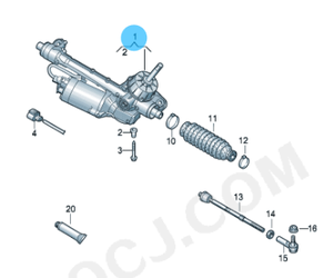 Nuevo Conjunto <span class=keywords><strong>de</strong></span> Cremallera <span class=keywords><strong>de</strong></span> Dirección para Renault <span class=keywords><strong>Clio</strong></span> II (OE 7701471306 y 820033768) - Tamaño Estándar OEM, 12 Meses <span class=keywords><strong>de</strong></span> Garantía - Product Image 6