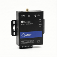 Perangkat IoT RS485 ke Gateway Wi-Fi Modul Nirkabel Kecepatan Tinggi Dua Arah Pemasangan di Dinding Coiliiot WS10M Casing Logam