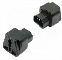 Adaptateur secteur de haute qualité UPS IEC C14 vers prise femelle universelle EU US UK AU C13, prise de conversion AC, WD-320