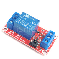 Module de relais 1 canal 5V 12V avec optocoupleur, prise en charge du déclenchement de niveau haut et bas
