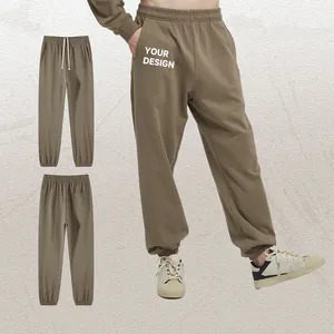 Groothandel Customtrackpants Blanco Joggingbroek Unisex Joggingbroek Print Effen Broek Voor Jogger Mannen