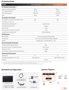 Kit Solar Fácil de Instalar en Balcón <span class=keywords><strong>TSUN</strong></span>, Microinversor, Paneles de 400W, Todo en Uno, Hace que los Escenarios Fotovoltaicos sean Flexibles - Product Image 6