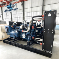 Groupe électrogène à gaz à châssis ouvert de fabrication chinoise avec panneau de commande intelligent