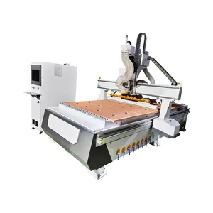 Ludiao Hout Cnc 3 As 1325 1530 Atc Cnc Hout Router Machine Houtbewerking Freesmachines Voor Multiplex Aluminium Schuim Steen Eps