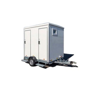 Vente Flash : Remorque Mobile Portable Extérieure pour Toilettes et Douche, Équipée d'un Système de Freinage - Product Image 1