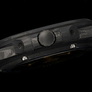 Nouvelle Montre Classique 2026 Entièrement en Fibre de Carbone Noire, Design Léger, Boîtier Octogonal 40mm, Bracelet Confortable, Style Gentleman - Product Image 4