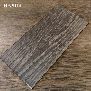 Panneau mural moderne en PVC imitation bois, imperméable, résistant à l'eau, terrasse composite, feuille <span class=keywords><strong>de</strong></span> plastique durable <span class=keywords><strong>pour</strong></span> jardin extérieur - Product Image 4