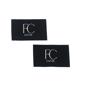 Custom Clothing <b>Tag</b> Iron on Backing Clothing Label Design Any Color Custom Label Woven Labels Garment <b>Tags</b> for <b>Clothes</b> - Product Image 2