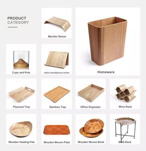 <span class=keywords><strong>Poubelle</strong></span> de <span class=keywords><strong>cuisine</strong></span> carrée en bambou sur mesure, <span class=keywords><strong>poubelle</strong></span> de bureau - Product Image 6