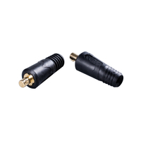 Fiche de câble 35-50 du connecteur de câble des torches de soudage TIG