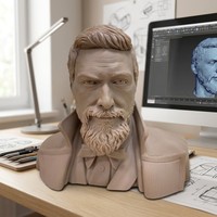 Высокодетализированная 3D-печать: Прототип аниме-фигурки из PLA-смолы