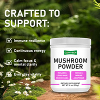 Poudre de champignons OEM ODM avec Crinière de lion, Reishi, Chaga – Soutient les défenses naturelles pour maintenir la santé quotidienne – Boisson en poudre
