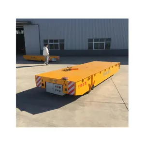 selfpropelled battery trolleys electric tugger cart material handling textile Transfer Car